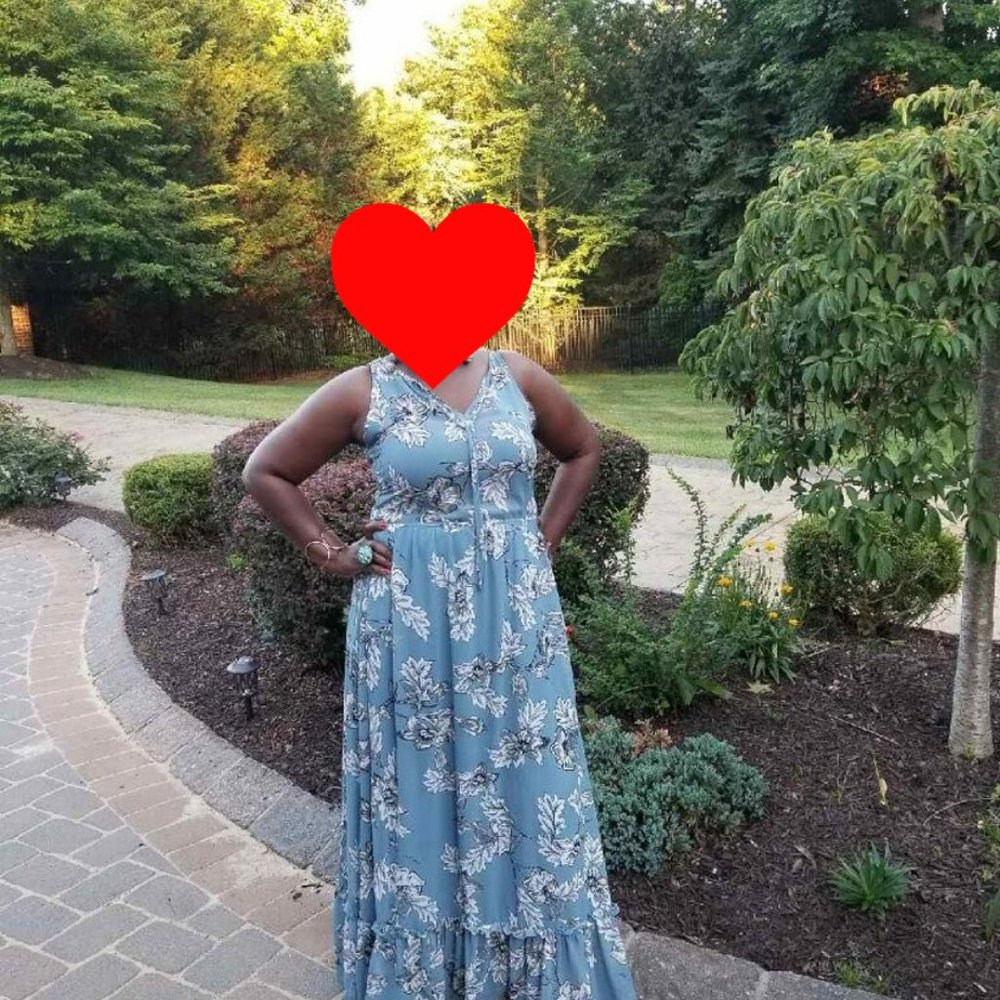 Lucy Paris Floral Maxi Dress
